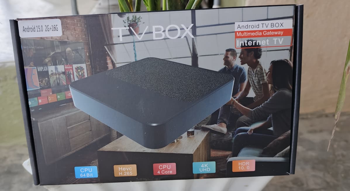 Android TV Box 15.0 | 2GB RAM + 16GB ROM | 4K UHD Smart TV Box | Internet Multimedia Gateway
